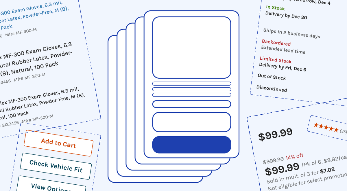 Redesigning product cards at scale